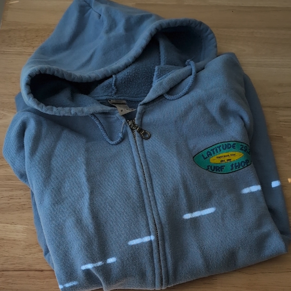 Blue Hoodie Surf Shop